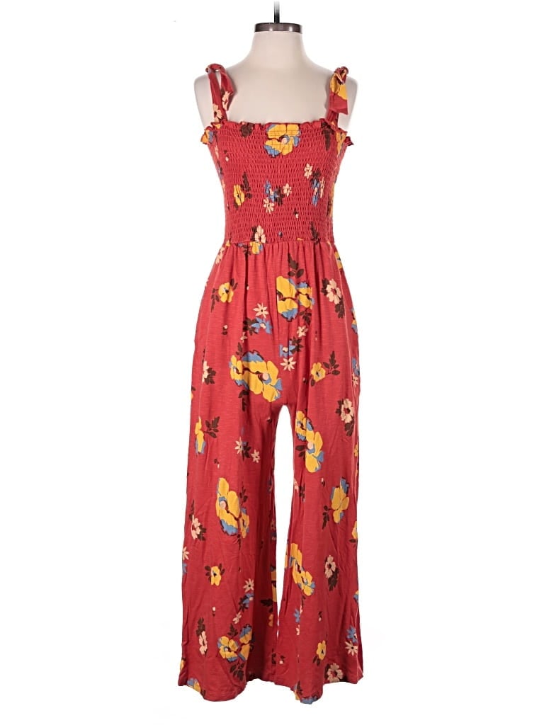 Pre-owned Toad And Co Jumpsuit In Red