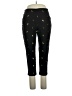 Versona Print Black Casual Pants Size 14 - photo 1