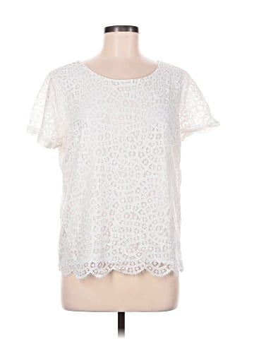 J.Crew Factory Store Short Sleeve Top (view 1)