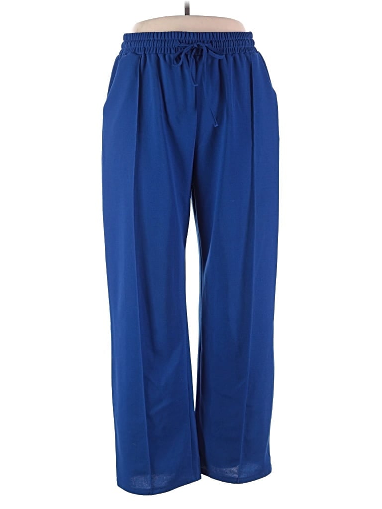 Pre-owned Capella Apparel Casual Pants In Blue