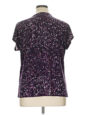 Adrienne Vittadini Short Sleeve Blouse (view 2)