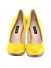 Nine West Color Block Yellow Heels Size 8 - photo 2