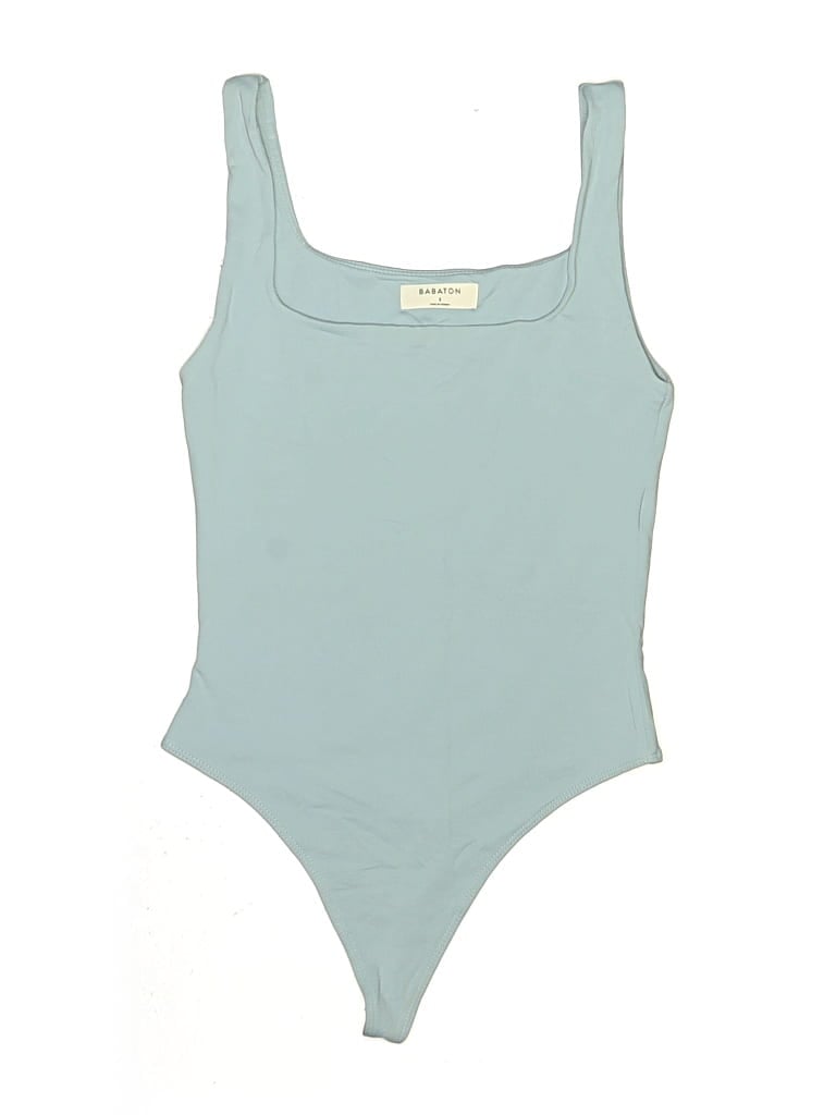 Pre-owned Babaton Bodysuit In Teal