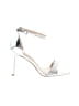 Aldo Silver Sandals Size 8 1/2 - photo 1
