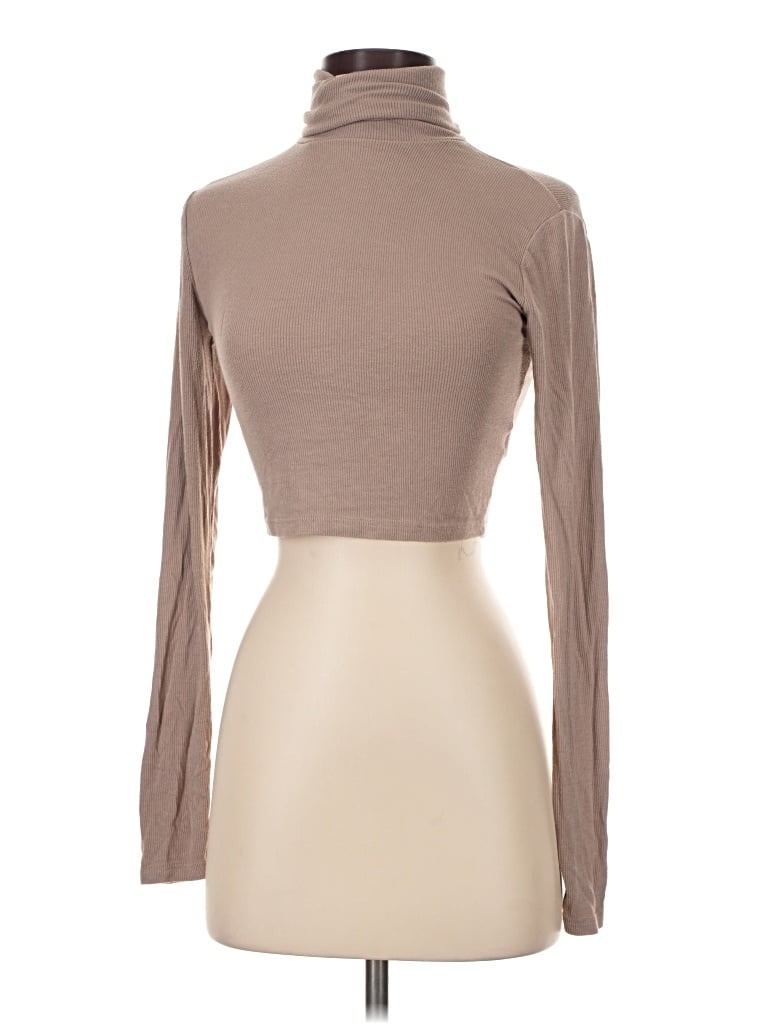 Pre-owned Garage Turtleneck Sweater In Tan