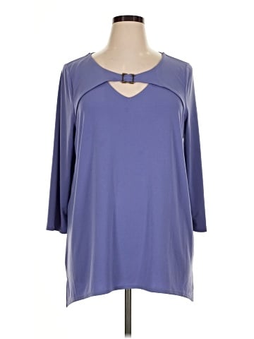 New Directions 3/4 Sleeve Top (view 1)