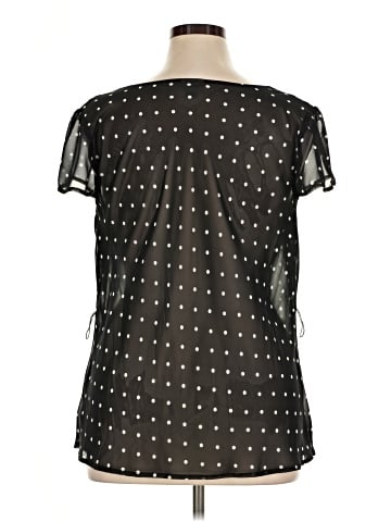 Worthington Short Sleeve Blouse (view 2)