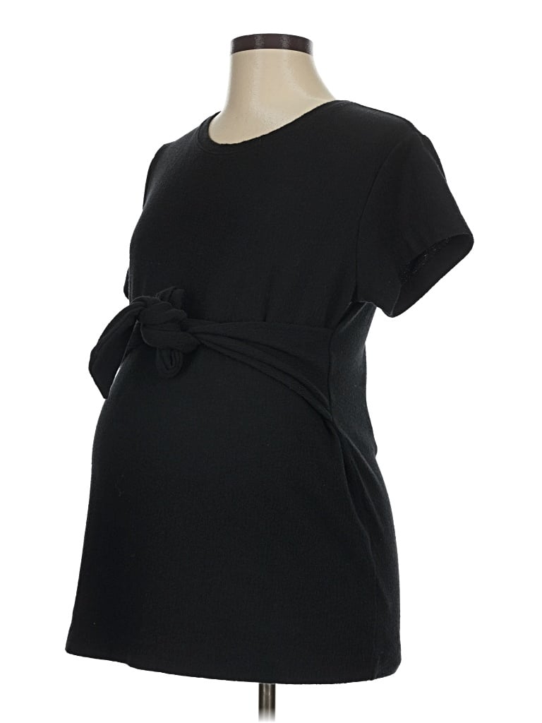 Pre-owned A Pea In The Pod Short Sleeve T-shirt In Black