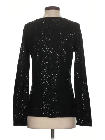 Black Saks Fifth Avenue Pullover Sweater (view 2)