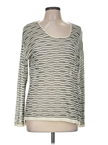 Blue Saks Fifth Avenue Pullover Sweater (view 1)