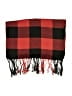 Unbranded Plaid Burgundy Scarf One size - photo 2