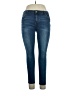 Kut from the Kloth Solid Blue Jeans Size 14 - photo 1