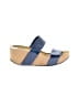 Eric Michael Color Block Blue Wedges Size EU 39 - photo 1