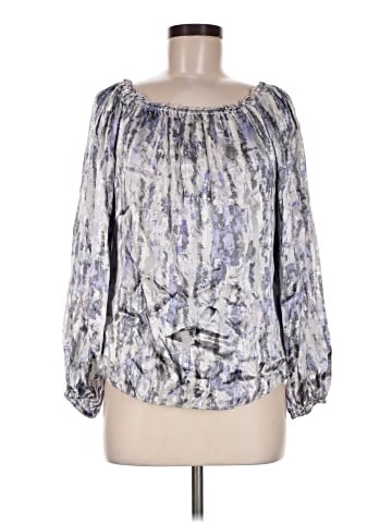 White House Black Market Long Sleeve Blouse (view 1)