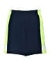 Lands' End 100% Polyester Color Block Blue Athletic Shorts Size 14 - 16 - photo 1