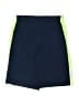 Lands' End 100% Polyester Color Block Blue Athletic Shorts Size 14 - 16 - photo 2