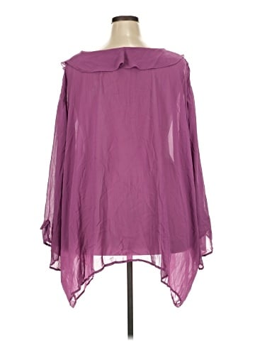 Maggie Barnes 3/4 Sleeve Blouse (view 2)