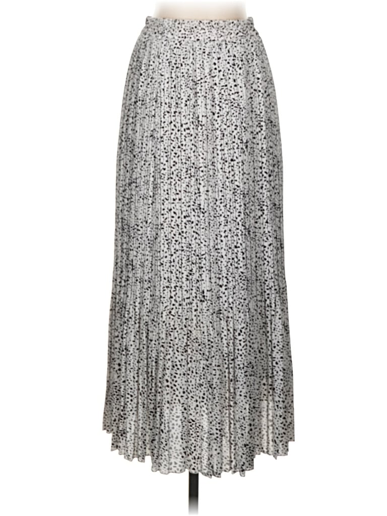 Pre-owned Wdny Casual Skirt In Silver