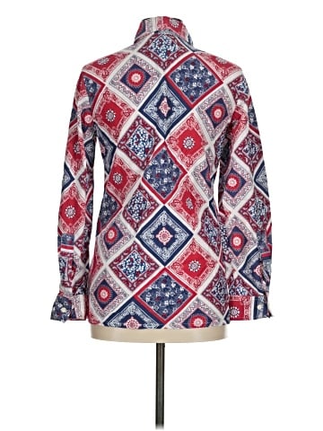 Jones New York Long Sleeve Button-Down Shirt (view 2)