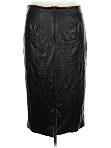 ELOQUII Faux Leather Skirt (view 2)