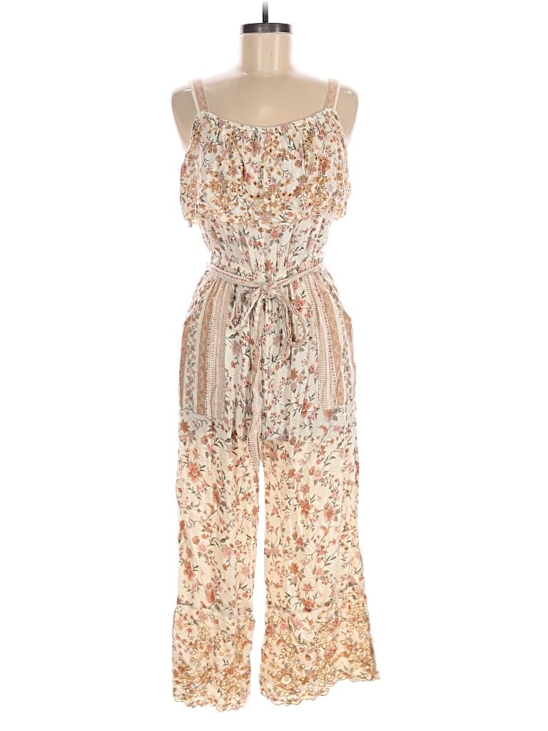 Pre-owned American Eagle Outfitters Jumpsuit In Tan