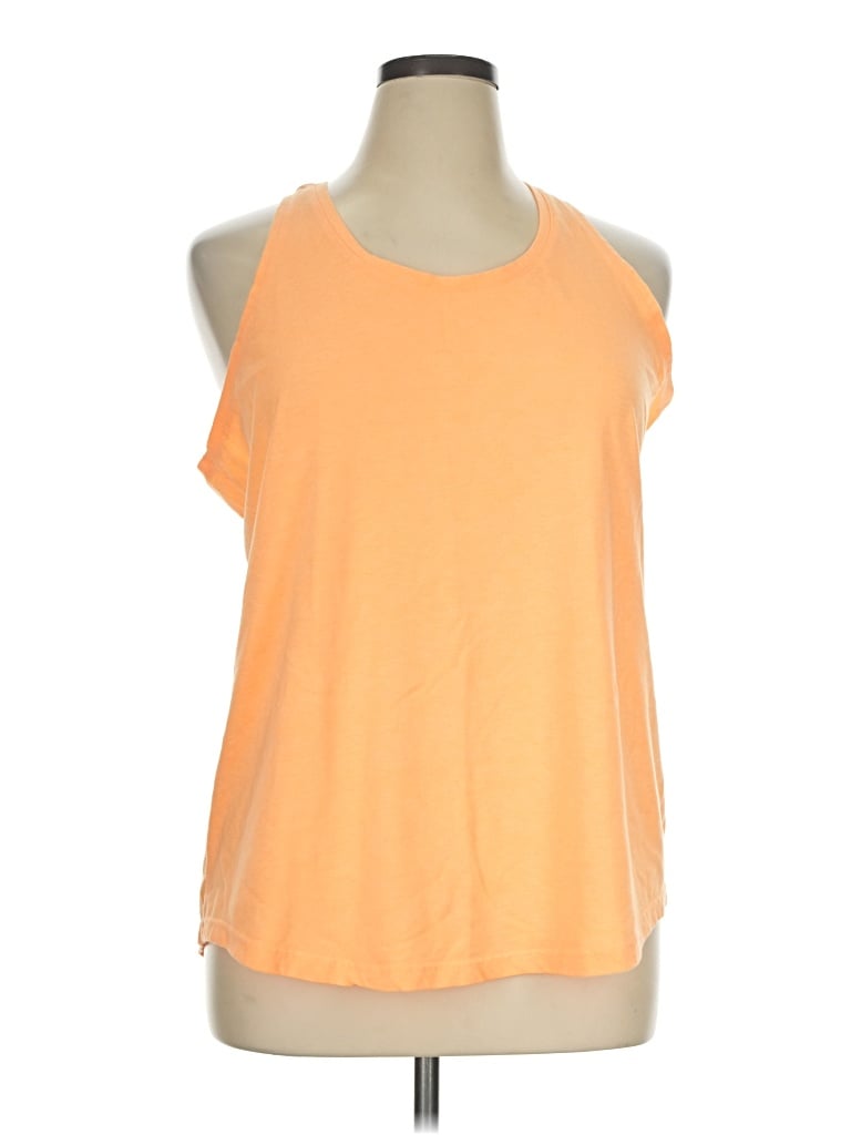 Pre-owned Tek Gear Sleeveless T-shirt In Orange