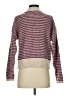 Forever 21 Stripes Burgundy Pullover Sweater Size S - photo 2