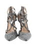 INC International Concepts Silver Heels Size 8 - photo 2