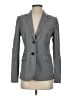 J.Crew Factory Store Houndstooth Gray Wool Blazer Size 2 - photo 1