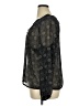 Old Navy 100% Polyester Black Long Sleeve Blouse Size 1X - photo 5