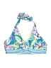 Venus Print Blue Teal Swimsuit Top Size Lg - Lg (32DD) - photo 1