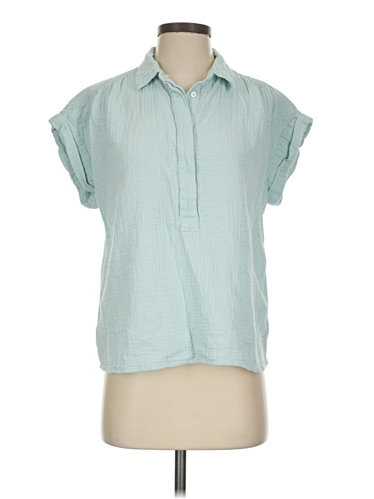 Pre-owned Vineyard Vines Short Sleeve Polo Shirt In Teal