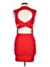 Forever 21 Solid Red Cocktail Dress Size L - photo 2