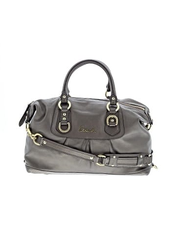Coach Factory Leather Satchel (view 1)
