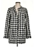 Zara Basic Checkered-gingham Ivory Blazer Size M - photo 1