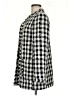 Zara Basic Checkered-gingham Ivory Blazer Size M - photo 5