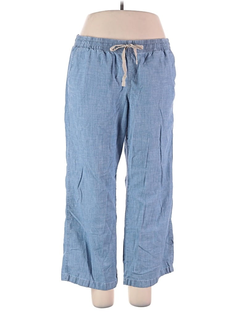 Pre-owned L.l.bean Casual Pants In Blue