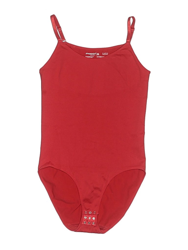 Pre-owned Shapermint Bodysuit In Red