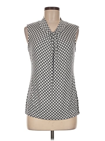 Ann Taylor Factory Sleeveless Button-Down Shirt (view 1)