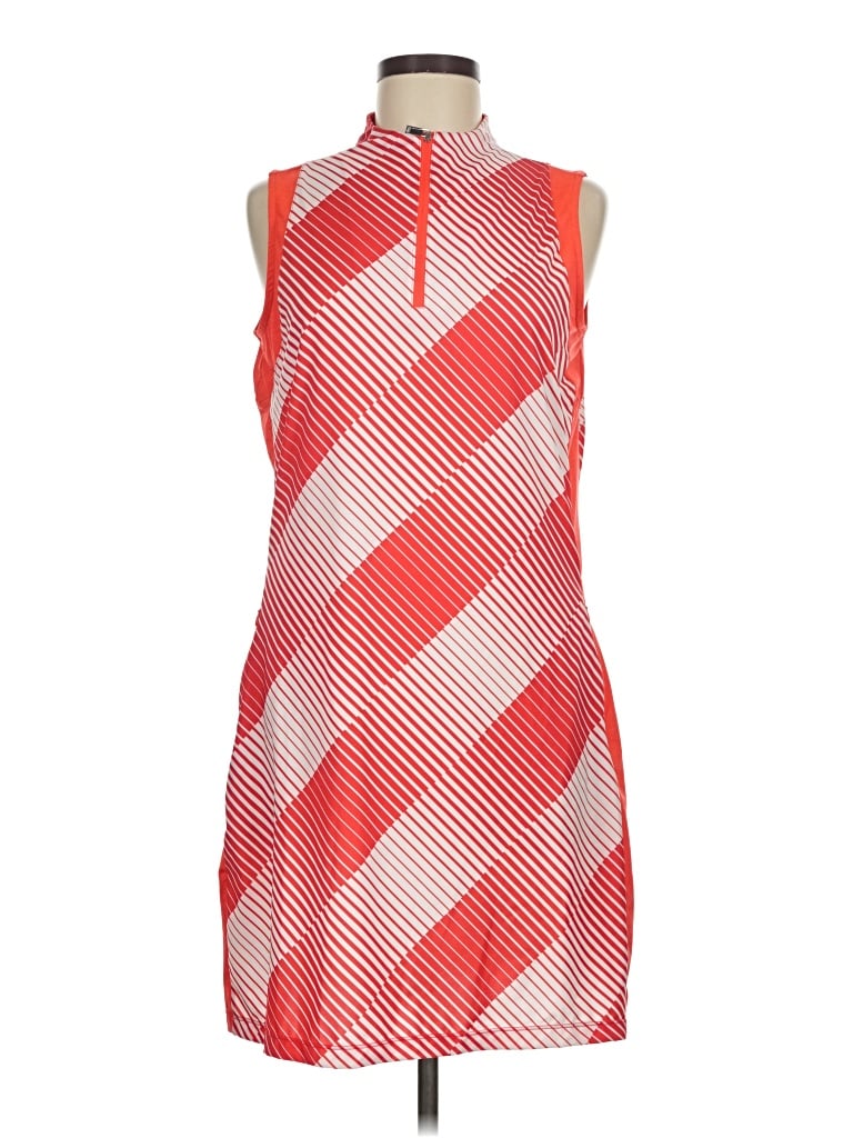Pre-owned Tail Cock Dress In Red