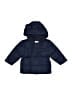 Old Navy 100% Polyester Solid Blue Black Snow Jacket Size 6-12 mo - photo 1