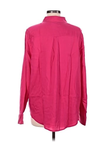 Liz Claiborne Long Sleeve Button-Down Shirt (view 2)
