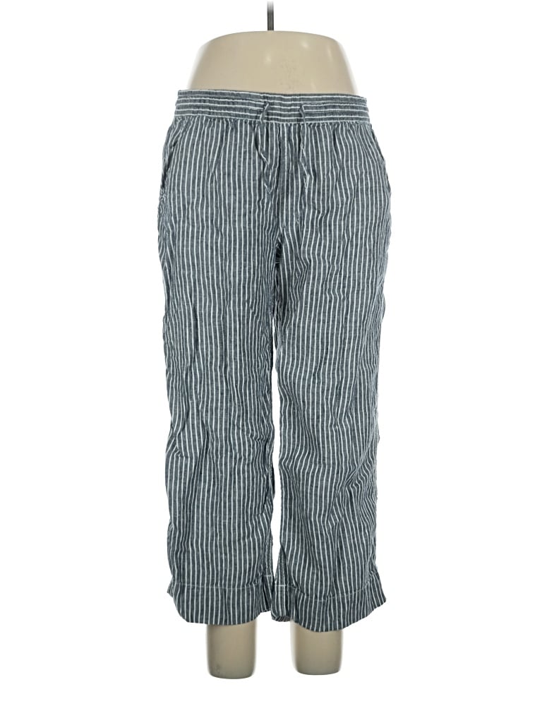 Pre-owned L.l.bean Linen Pants In Blue