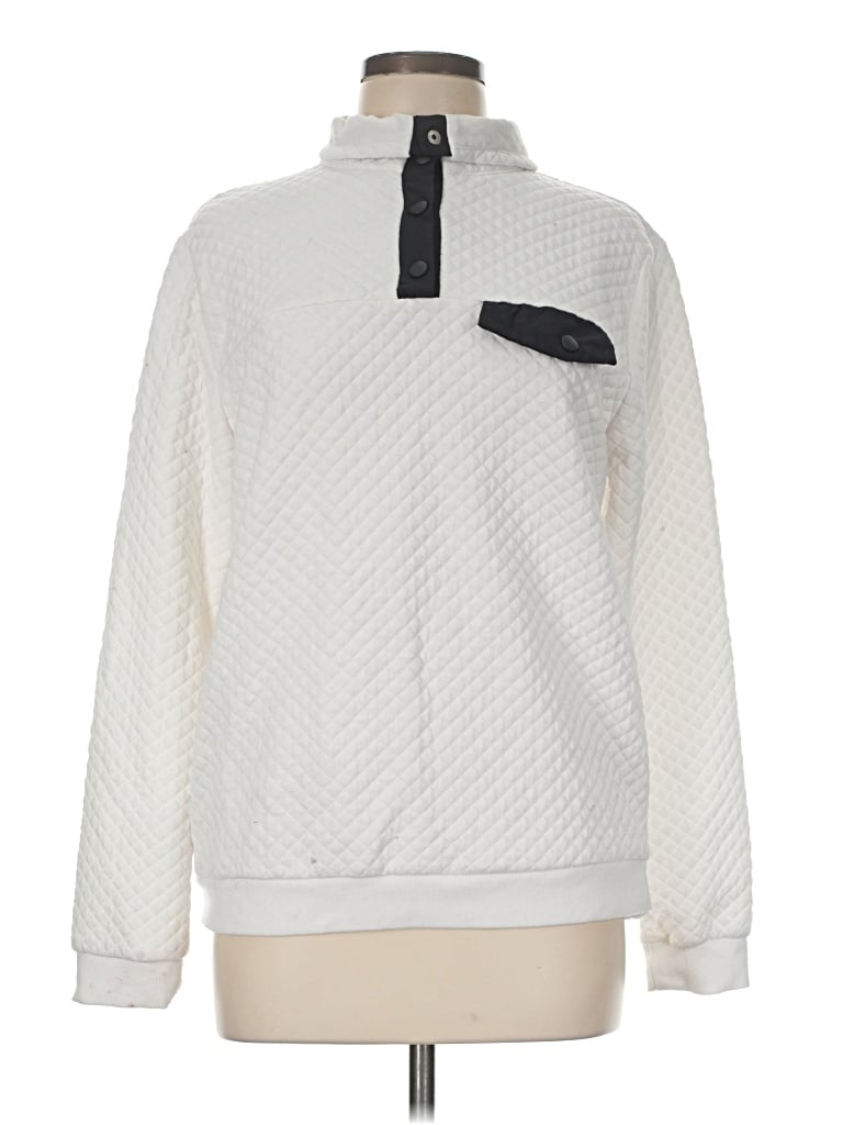 Pre-owned Btfbm Sweatshirt In White