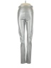 Boston Proper 100% Polyurethane Metallic Silver Active Pants Size XS - photo 1