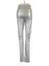 Boston Proper 100% Polyurethane Metallic Silver Active Pants Size XS - photo 2