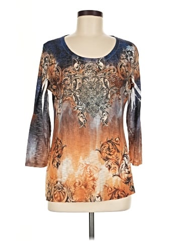 Reba 3/4 Sleeve Top (view 1)