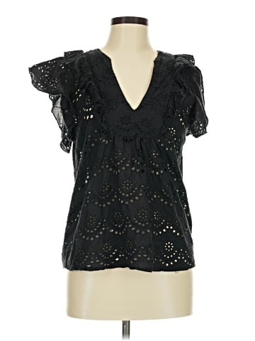 Nicole Miller Artelier Short Sleeve Blouse (view 1)