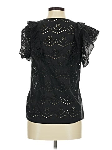 Nicole Miller Artelier Short Sleeve Blouse (view 2)