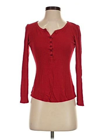 Venus Long Sleeve Henley (view 1)